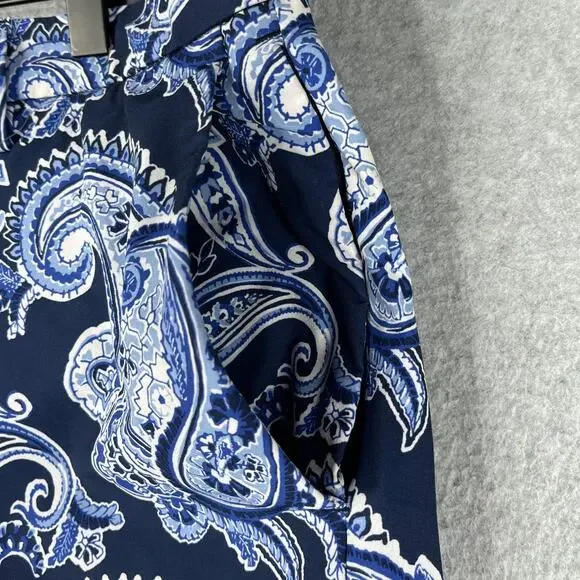 Polo Ralph Lauren Paisley Shorts mens Size 38 Blue Pocket Stretch Straight - Picture 5 of 11
